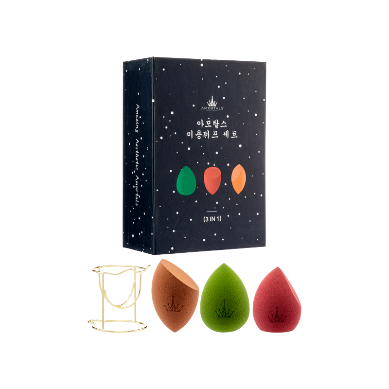 Amortals Beauty Make-Up Sponge Set 4PCS