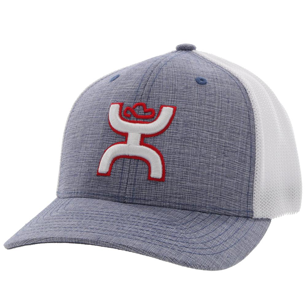 Youth "Coach" Denim/White Flexfit Hat