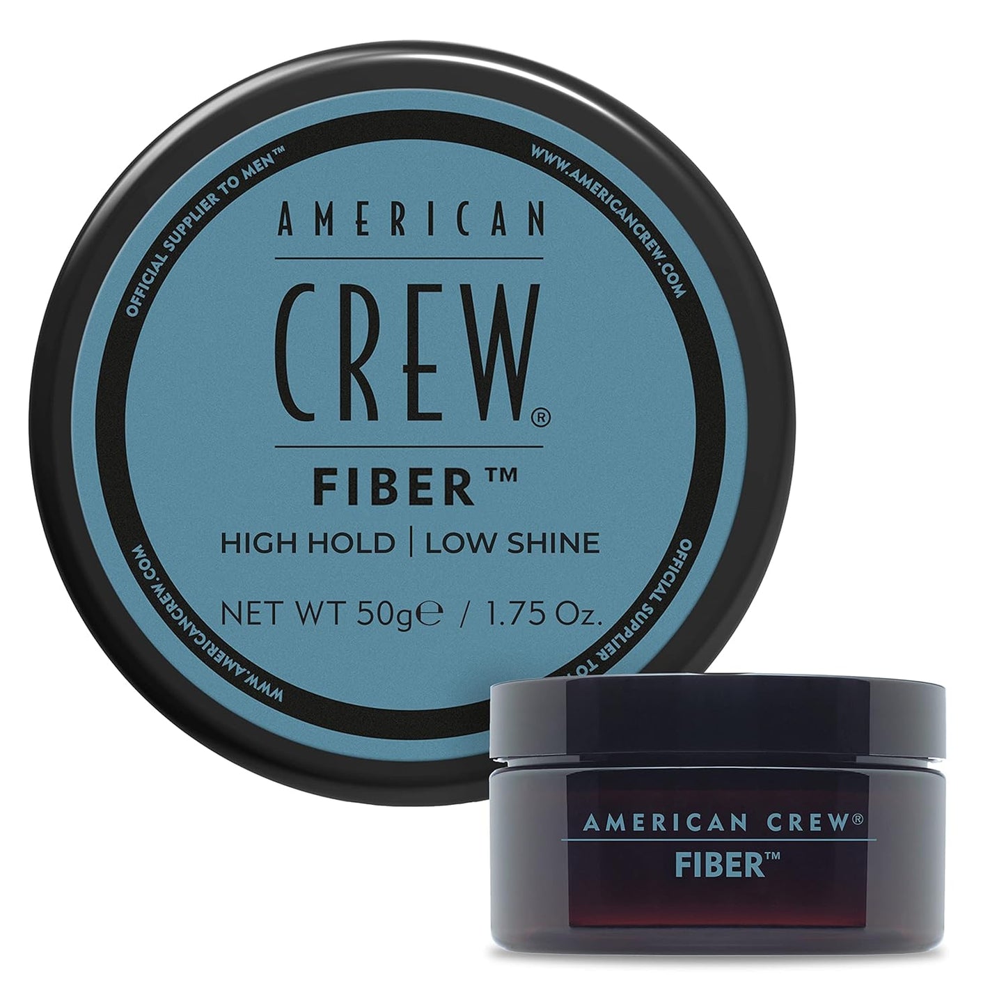 American Crew Men's Hair Fiber, Like Hair Gel with High Hold & Low Shine, Travel Size, 1.75 Oz (Pack of 1)