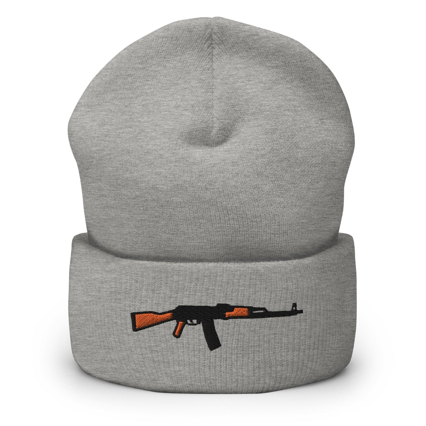 AK 47 Toy Rifle | Embroidered Cuffed Beanie