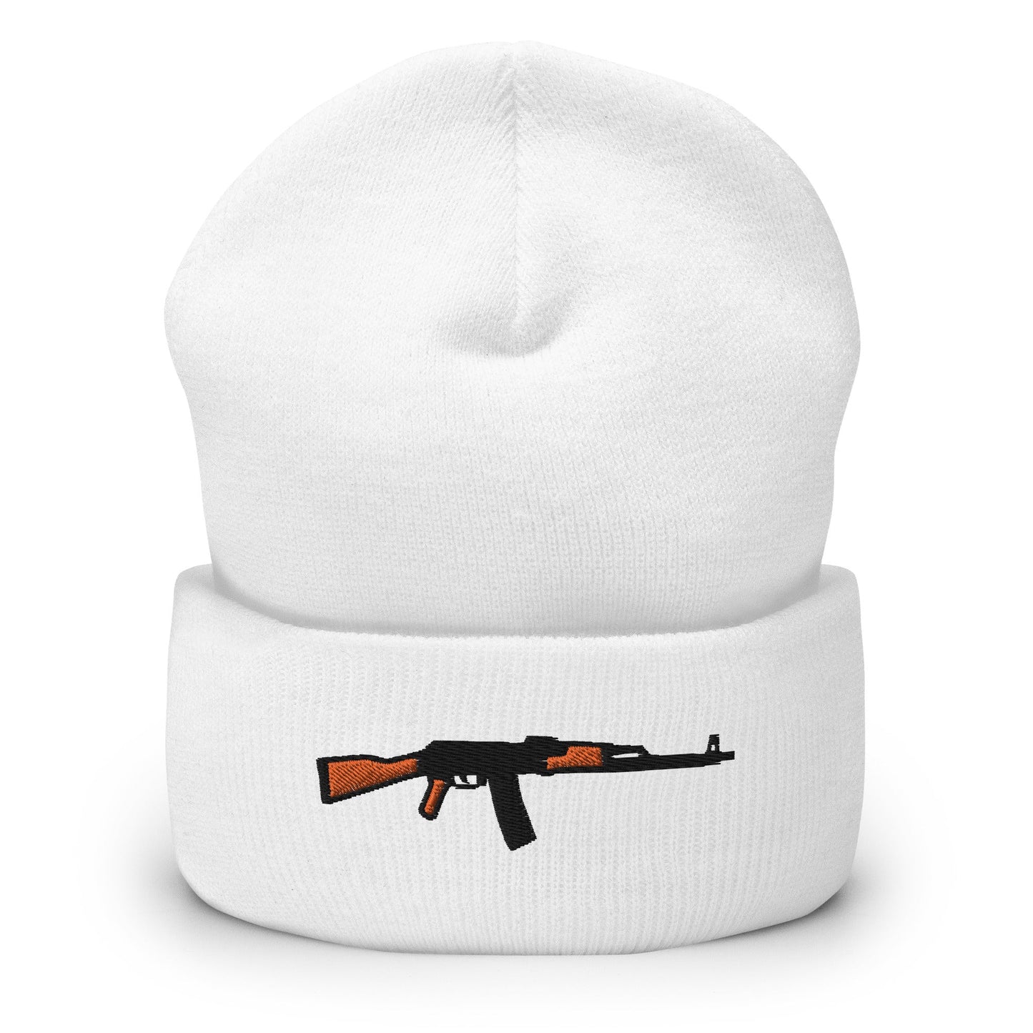 AK 47 Toy Rifle | Embroidered Cuffed Beanie
