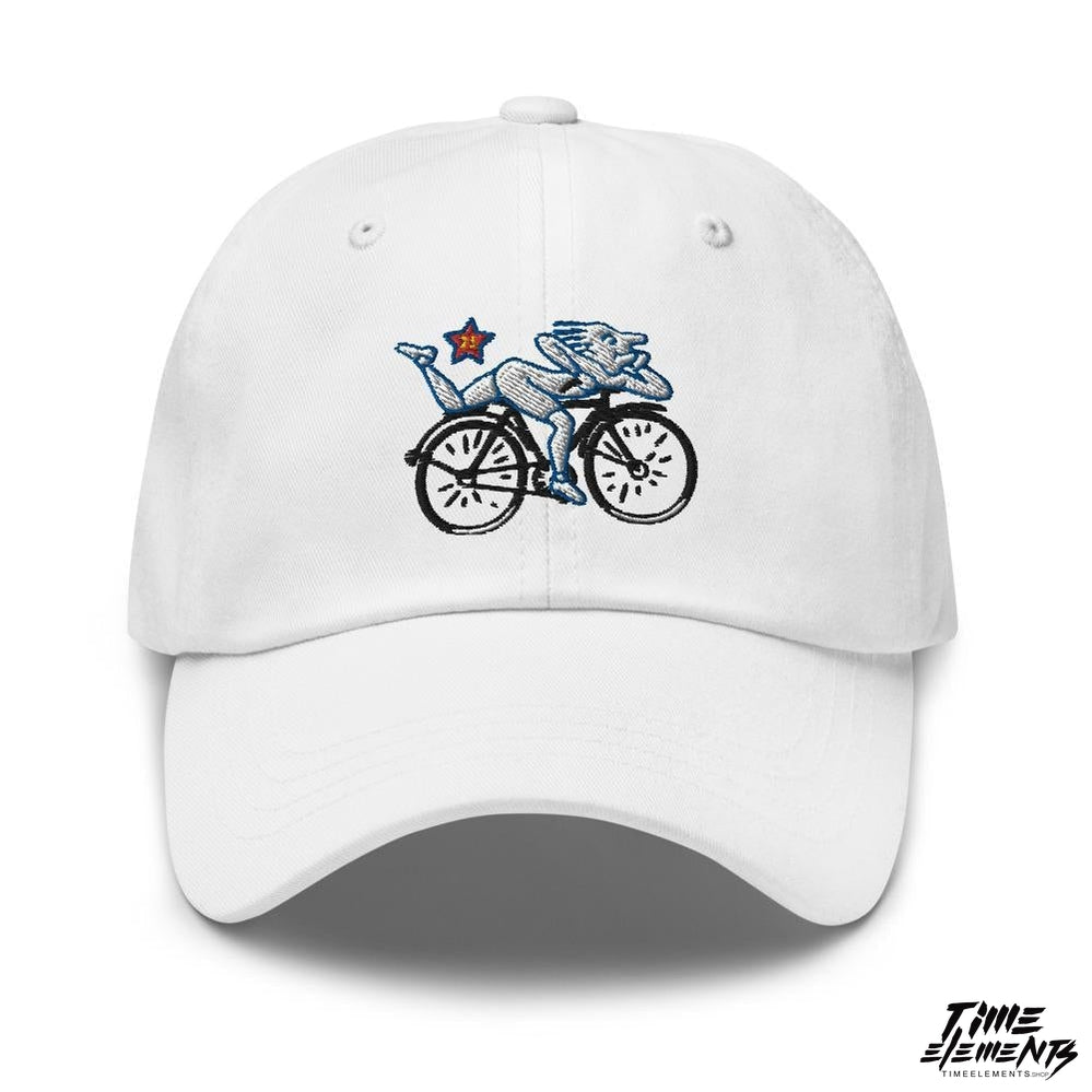 Albert Hofmann Embroidered Dad Hat | Bike Ride 1943