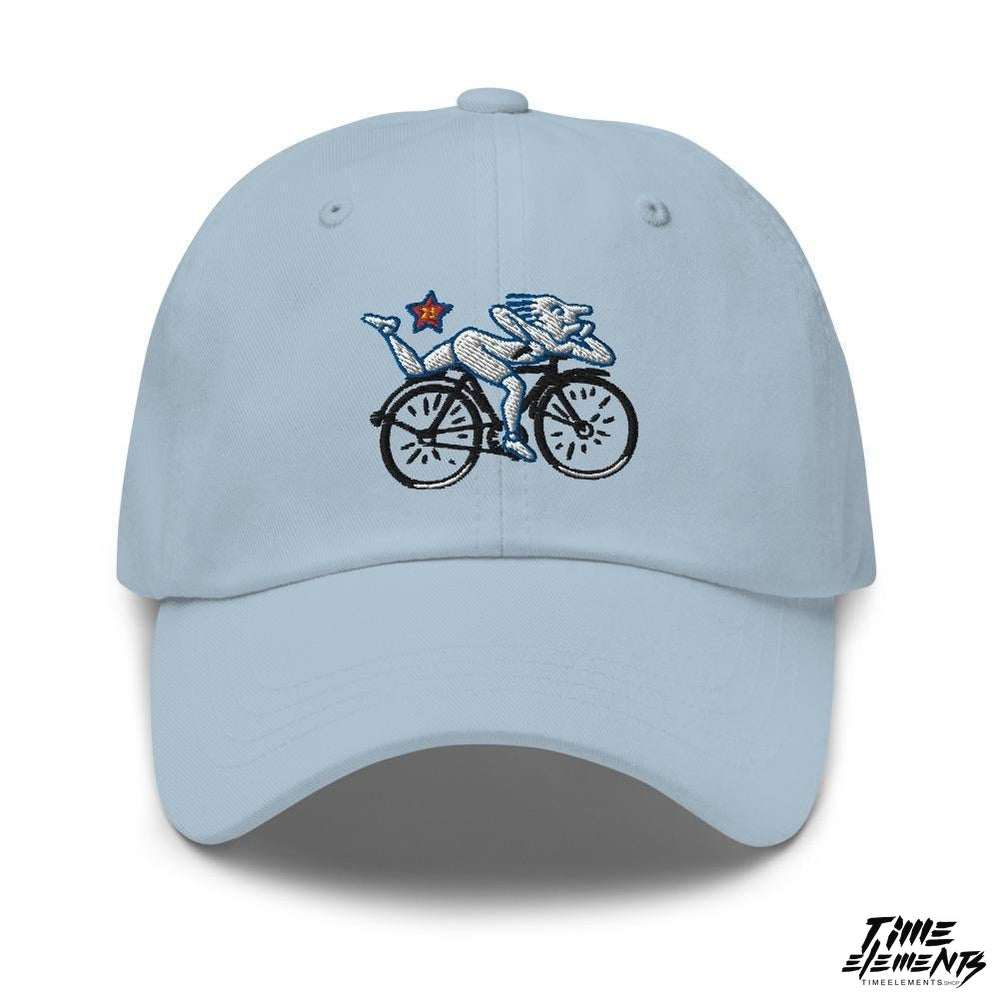 Albert Hofmann Embroidered Dad Hat | Bike Ride 1943