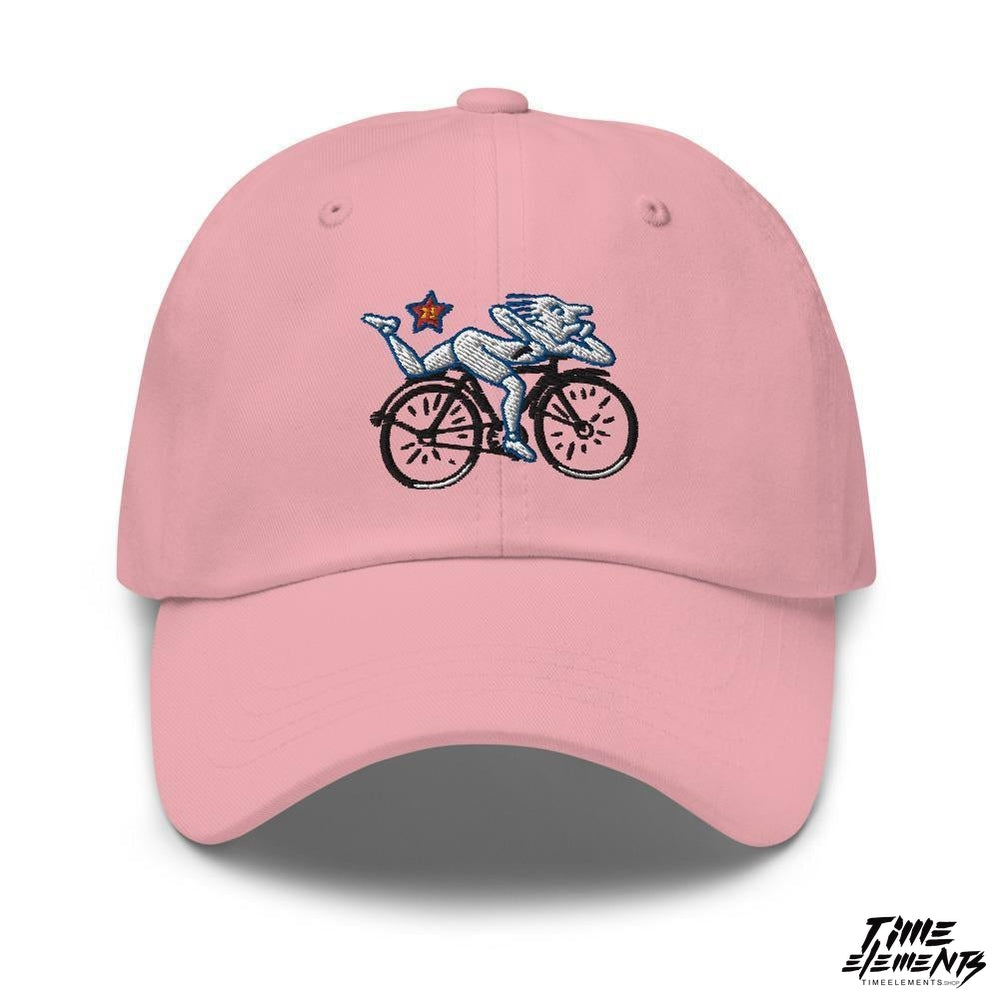 Albert Hofmann Embroidered Dad Hat | Bike Ride 1943
