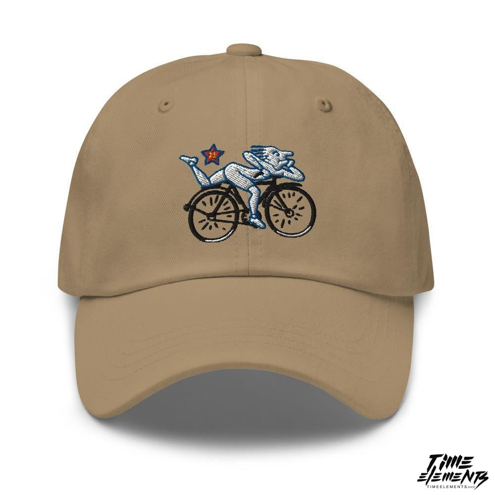 Albert Hofmann Embroidered Dad Hat | Bike Ride 1943