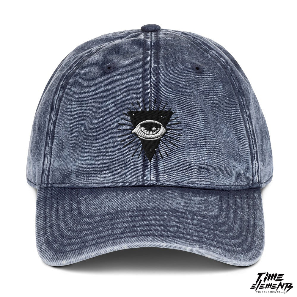 All Seeing Eye - Esoteric | Funky Gothic Acid Wash Dad Hat