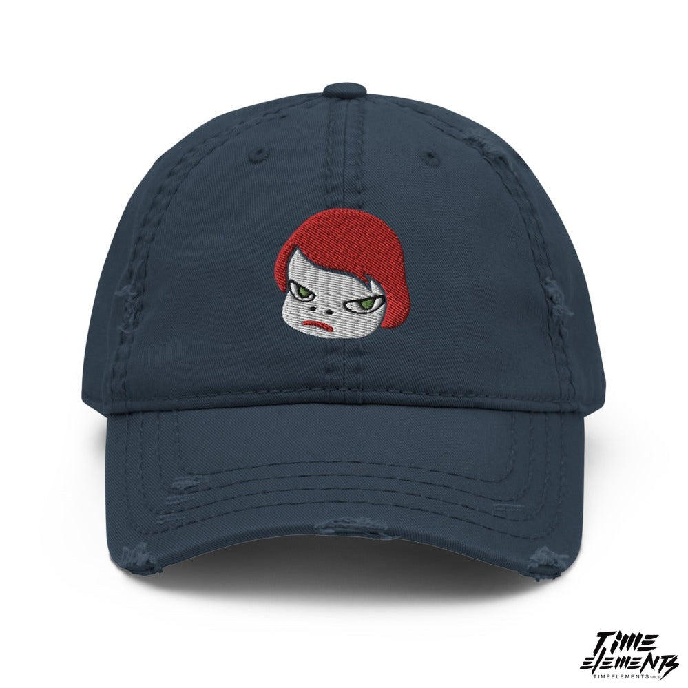 Anime Evil Girl - Pop Surreal | Art Freak Dad Hat