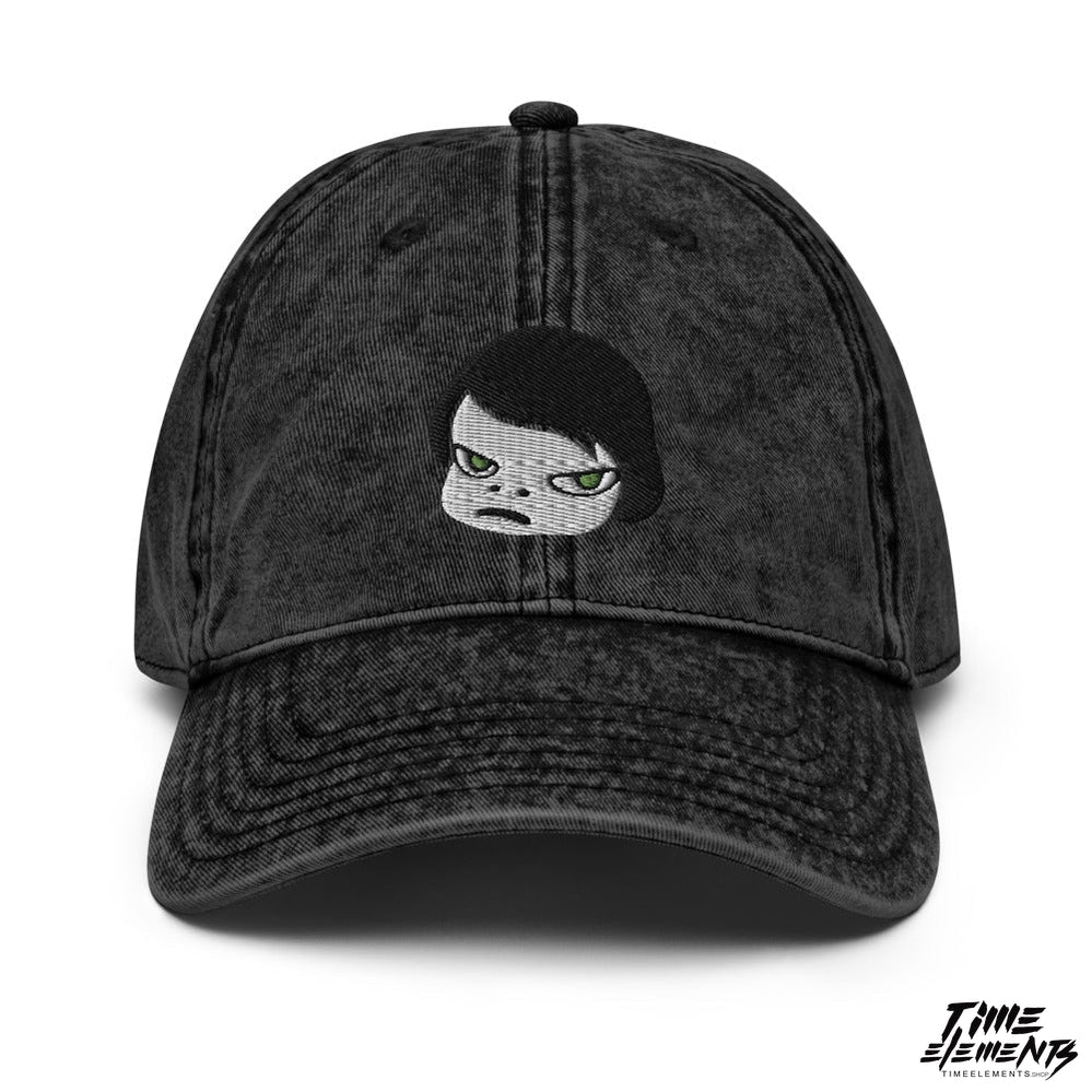 Anime Evil Girl - Pop Surreal | Art Freak Dad Hat