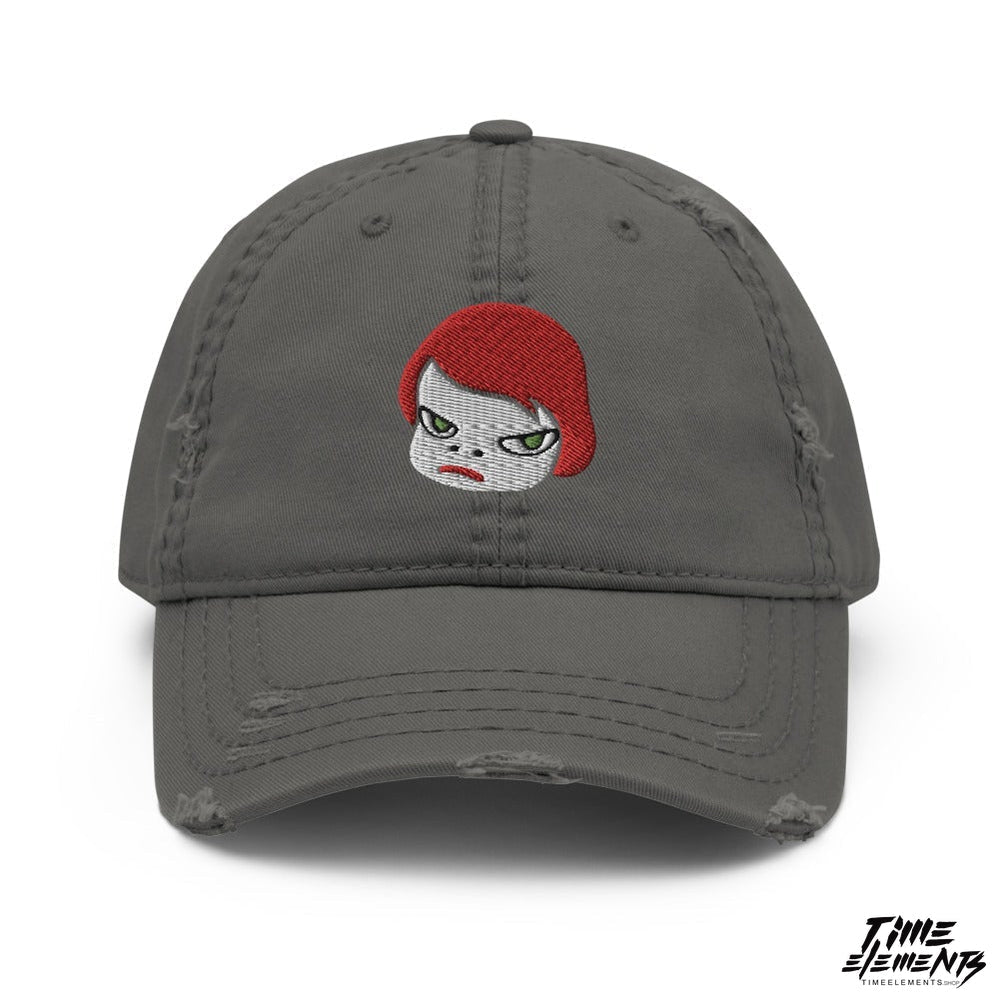 Anime Evil Girl - Pop Surreal | Art Freak Dad Hat