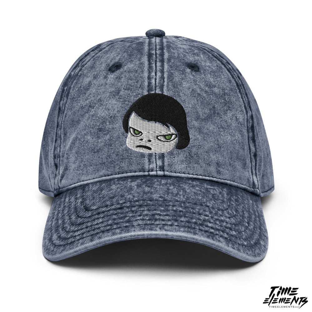 Anime Evil Girl - Pop Surreal | Art Freak Dad Hat
