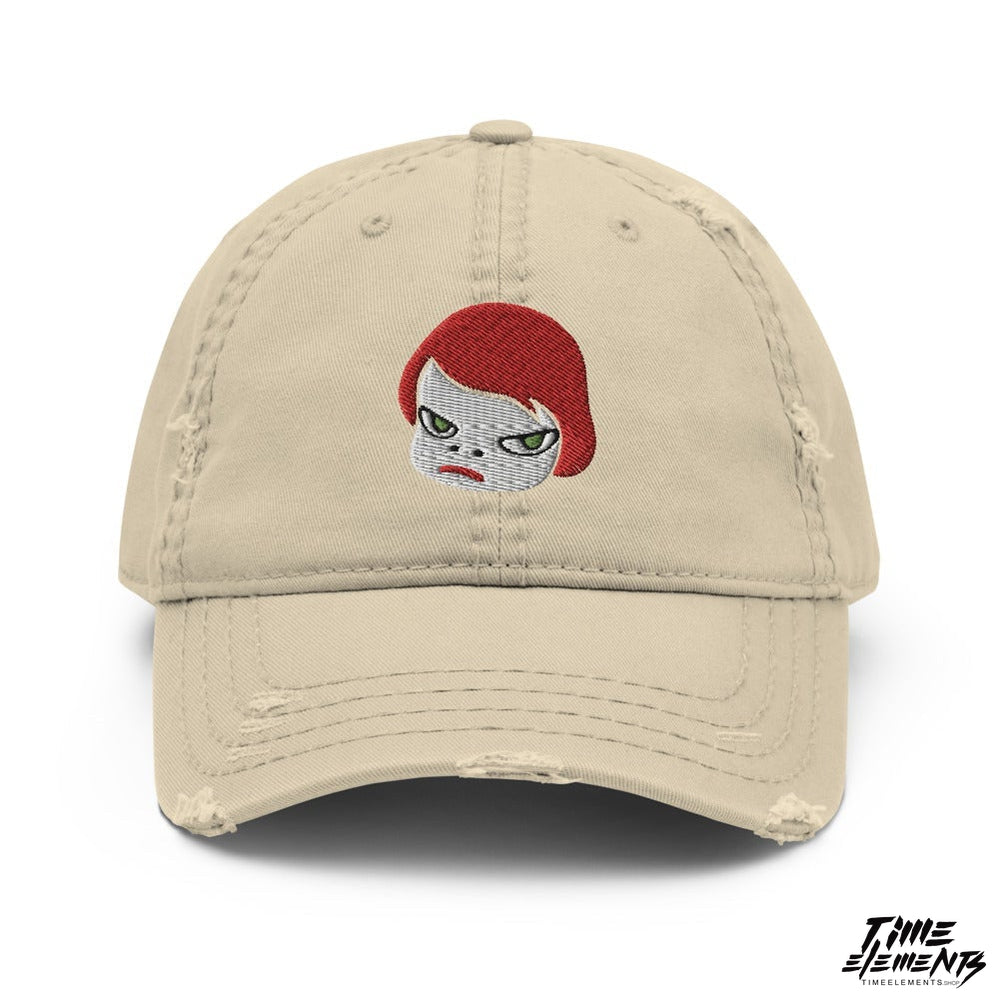 Anime Evil Girl - Pop Surreal | Art Freak Dad Hat