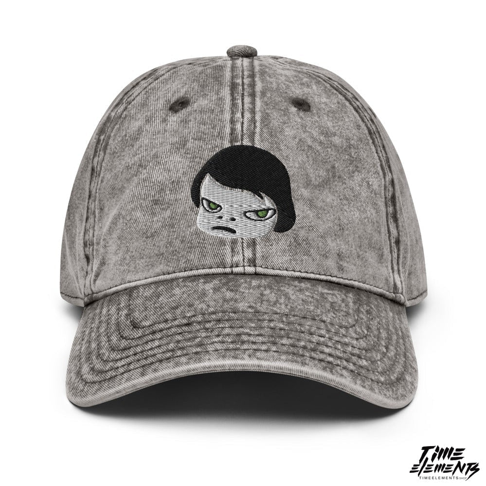 Anime Evil Girl - Pop Surreal | Art Freak Dad Hat