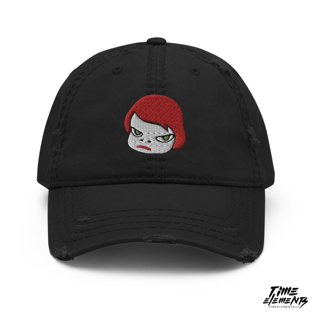 Anime Evil Girl - Pop Surreal | Art Freak Dad Hat