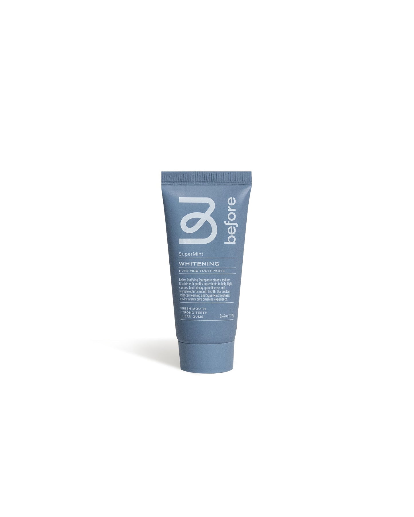 Before Purifying Toothpaste SuperMint - Whitening