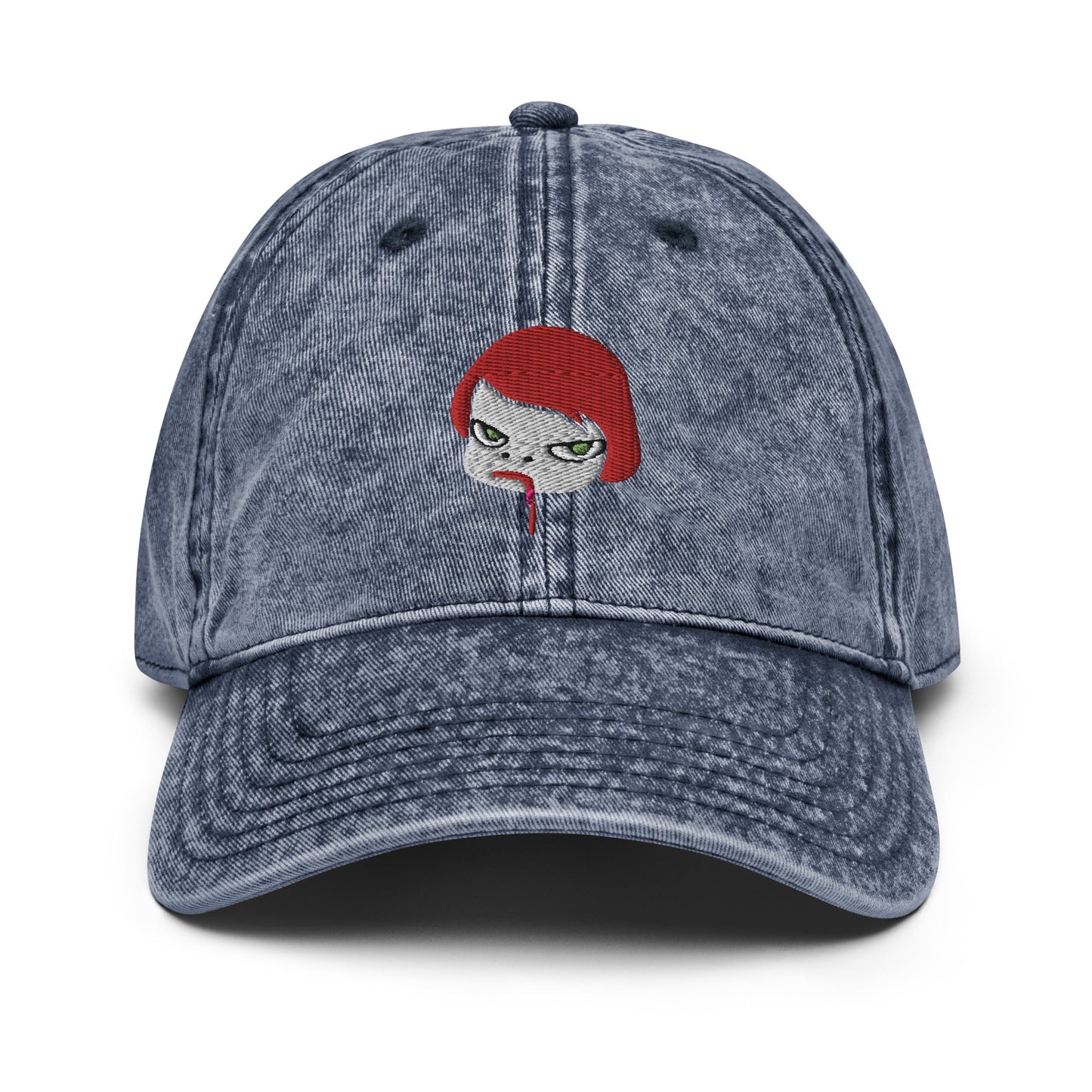 Bloody Anime Evil Girl - Pop Surreal | Art Freak Dad Hat