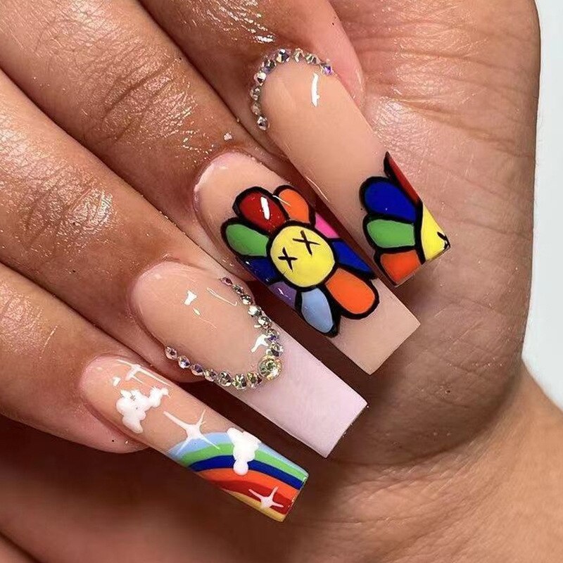 24pcs False Nails