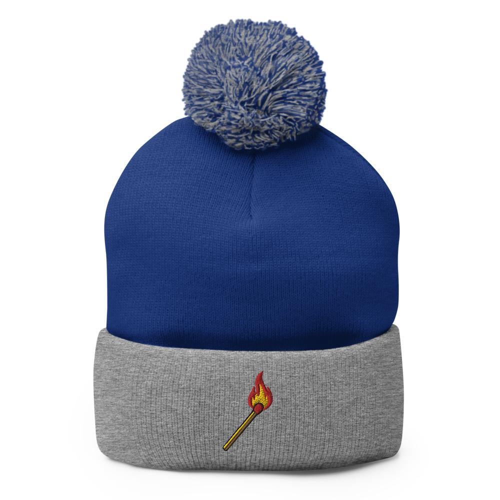 The Fire Starter | Camping Fashion Pom-Pom Beanie