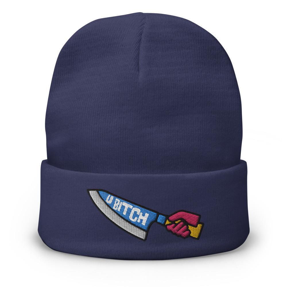 U BITCH | Badass Fashionable Cuffed Beanie