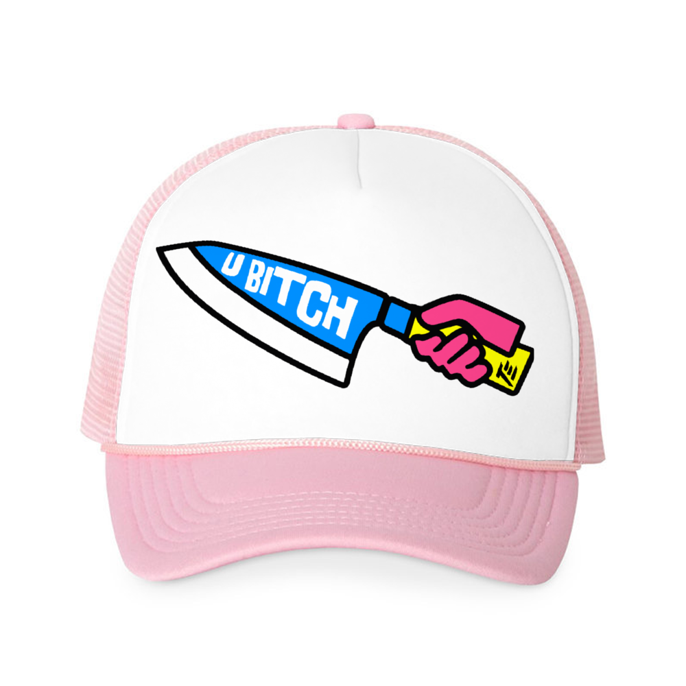 U BITCH | Badass Fashionable Mesh Hat (Foam Front)