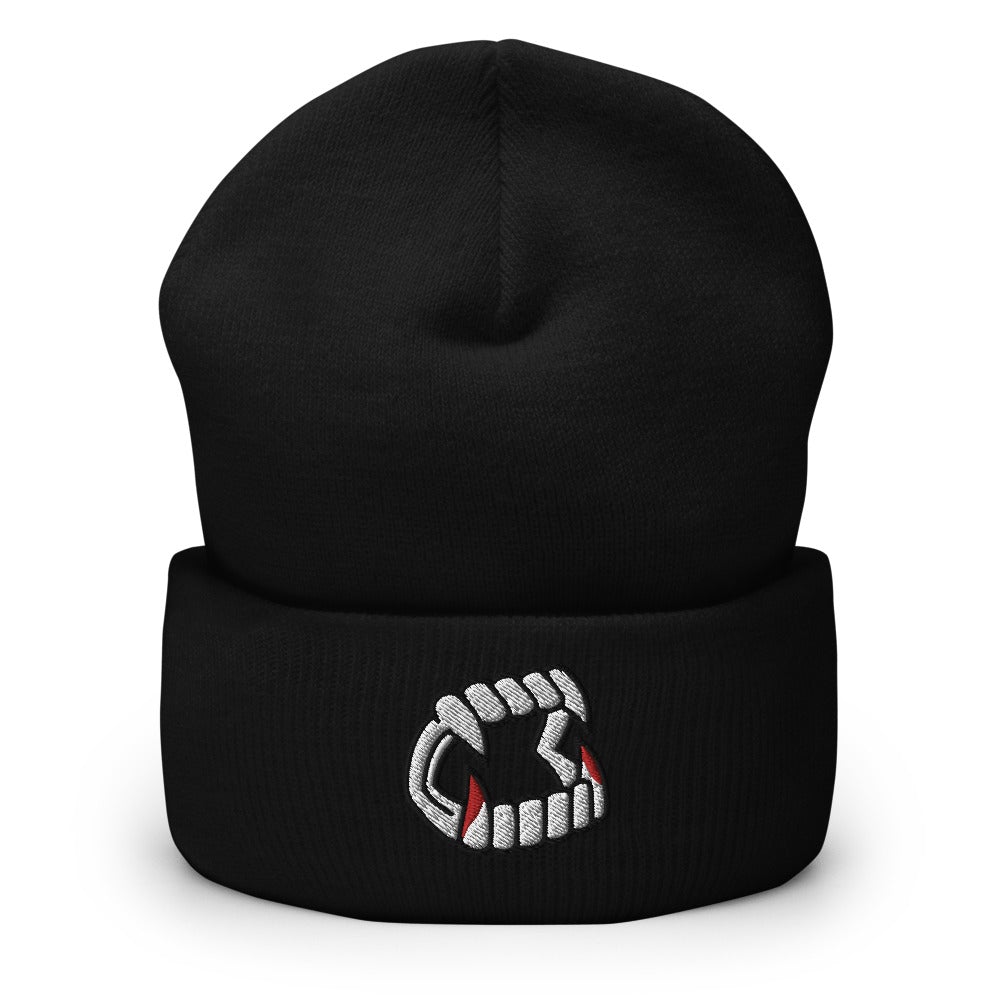 Vampire Fangs | Horror Freak Cuffed Beanie