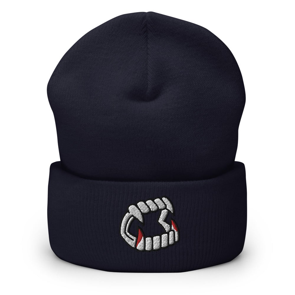Vampire Fangs | Horror Freak Cuffed Beanie