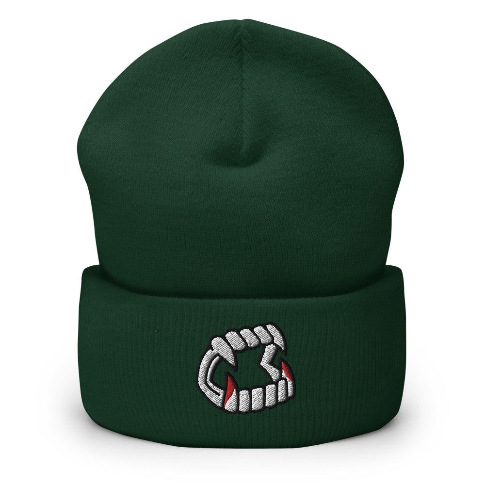 Vampire Fangs | Horror Freak Cuffed Beanie