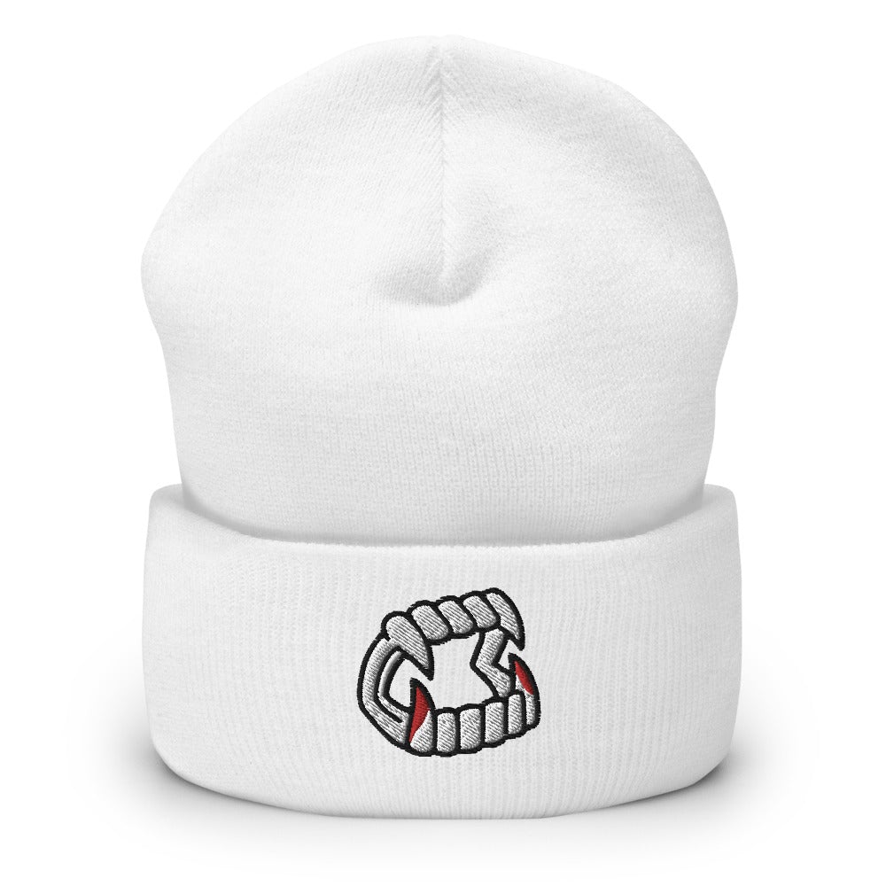 Vampire Fangs | Horror Freak Cuffed Beanie