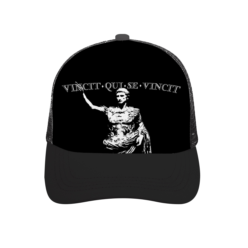 Vincit Qui Se Vincit - Emperor Caesar | S.P.Q.R. Trucker Hat