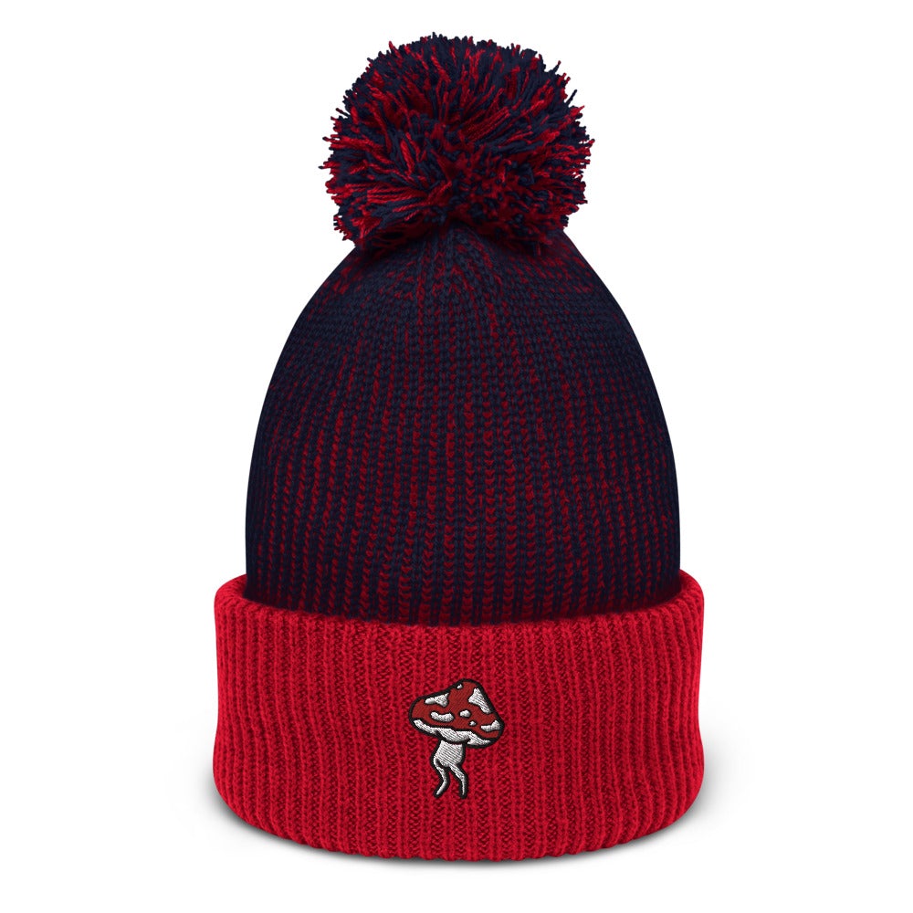 Walking 'Shroom | Psychonaut Pom-Pom Beanie