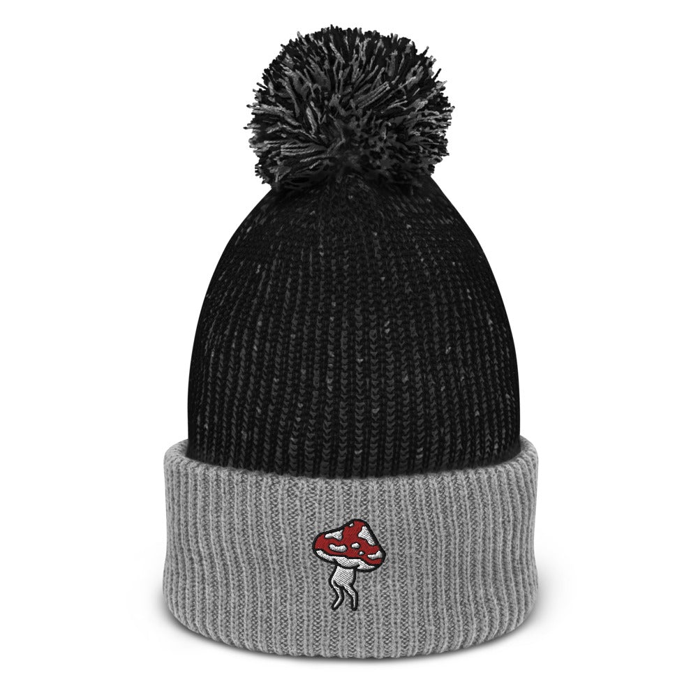 Walking 'Shroom | Psychonaut Pom-Pom Beanie