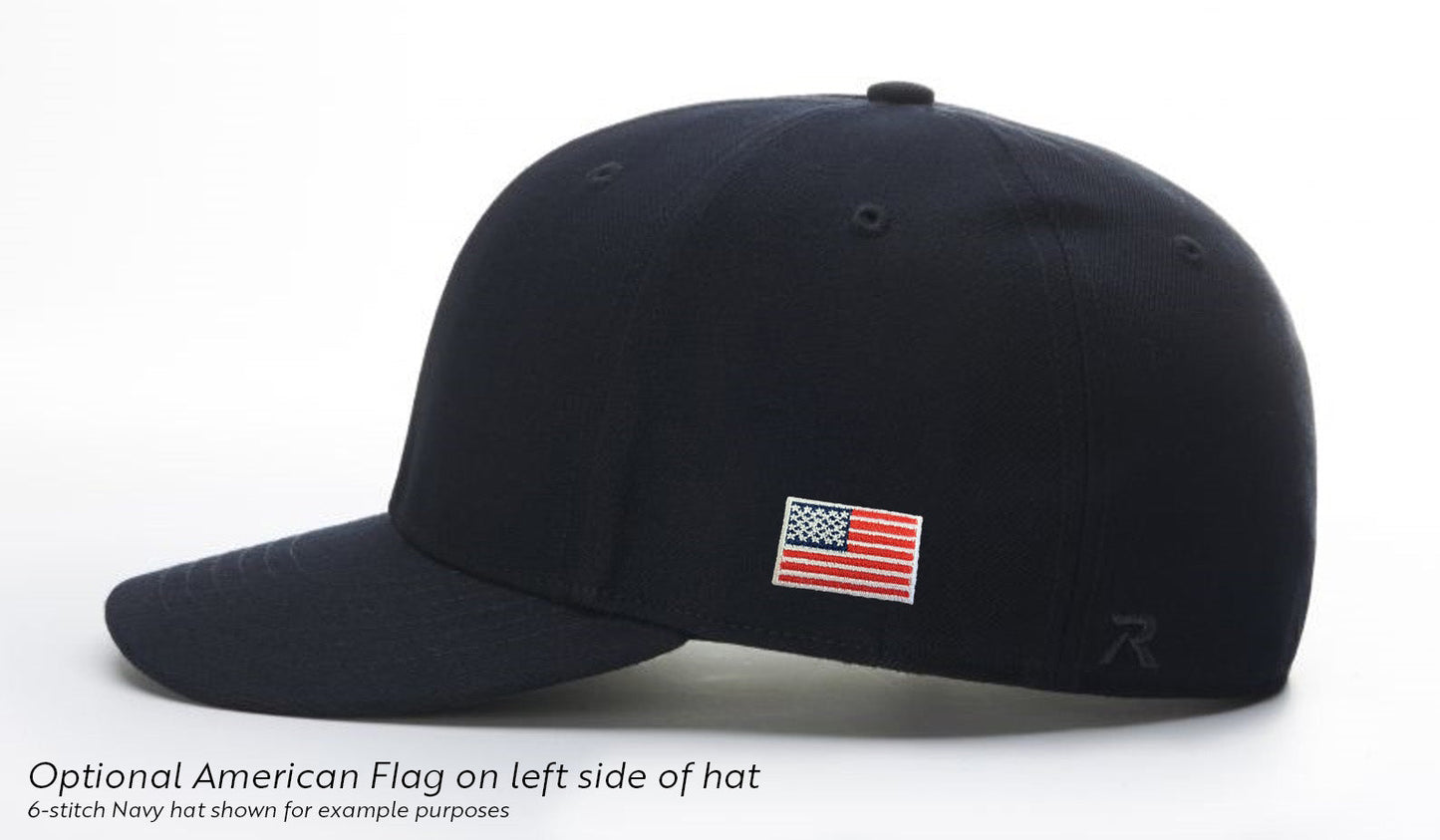Richardson Navy 4-Stitch Combo Umpire Hat (FVB)