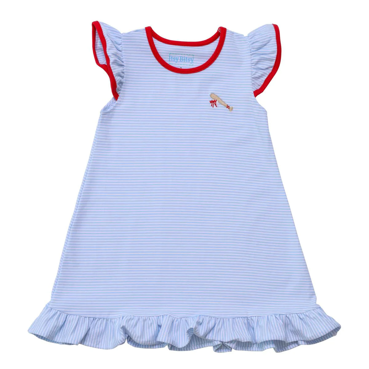 Baseball Flutter Dress