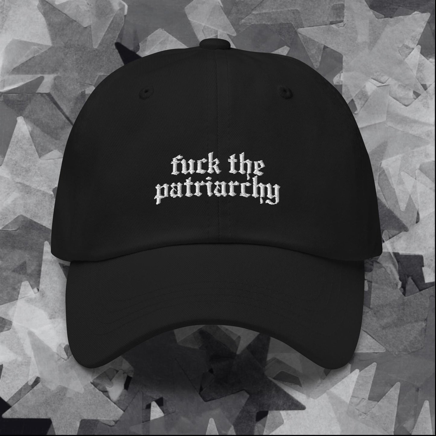All Too Well 'fuck the patriarchy' - Embroidered Dad hat - Red RedTV