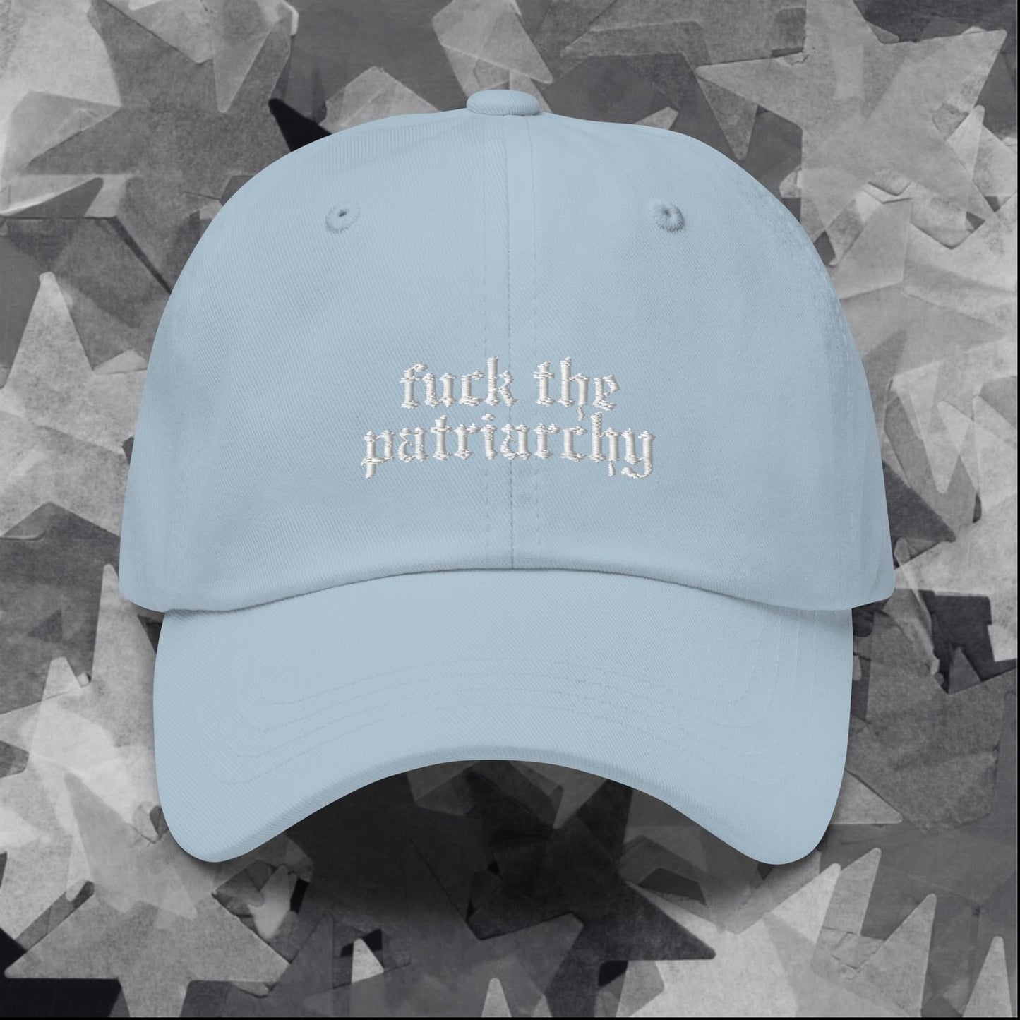 All Too Well 'fuck the patriarchy' - Embroidered Dad hat - Red RedTV