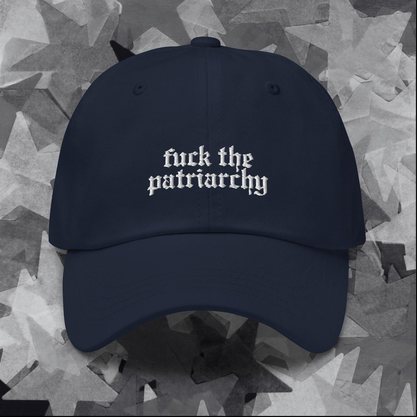 All Too Well 'fuck the patriarchy' - Embroidered Dad hat - Red RedTV
