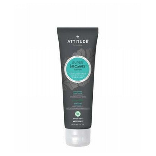 Attitude, Men Natural Body Cream, Energizing 8.1 Oz