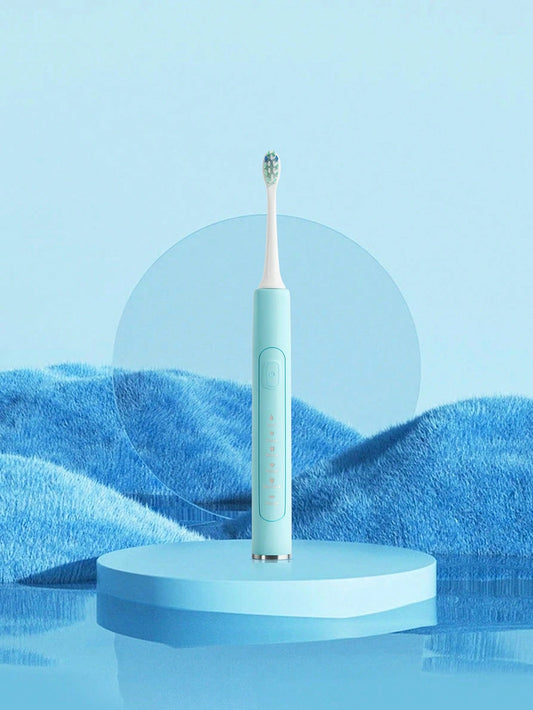 1pc ABS Electric Toothbrush With 4pcs Brush Head, Modern Portable Electric Toothbrush For Daily Life
