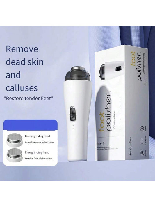 1pc Electric Feet Callus Removers ,Portable Electronic Foot File Pedicure Tools, Professional Pedicure Foot File Sander For Men Women Dead Cracked Hard Dry Skin