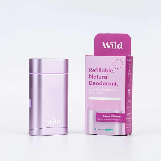 Wild Natural Deodorant Starter Pack - Coconut Dreams