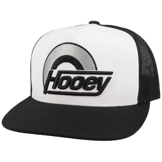 "Suds" White/Black Hat