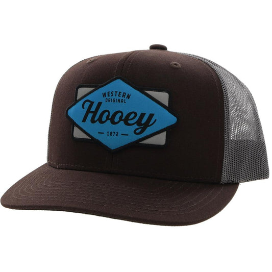 "Diamond" Youth Brown/Grey Hat