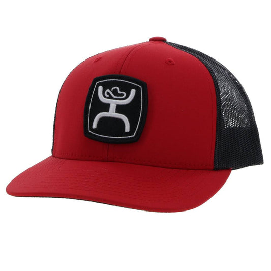 Youth Hat "Zenith" Red/Black Snapback