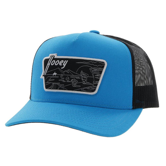 "Davis" Blue/Black Snapback Hat