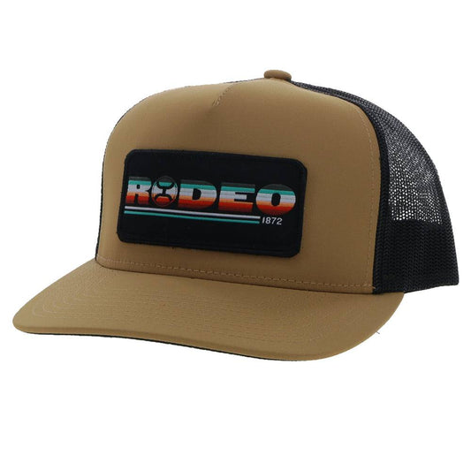 Youth Hat "Rodeo" Tan/Black