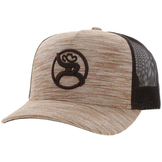 "Strap" Roughy Cream/Brown
