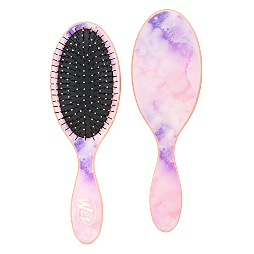 Wet Brush Original Detangler Hair Brush - Color Wash, Watermark - All Hair Types - Ultra-Soft IntelliFlex Bristles Glide Through Tangles with Ease - Pain-Free Comb for Men, Women, Boys and Girls