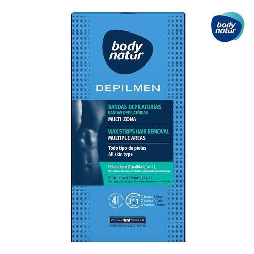 Body Natur Depilmen Wax Strips Hair Removal for Multiple Areas (All Skin Type)
