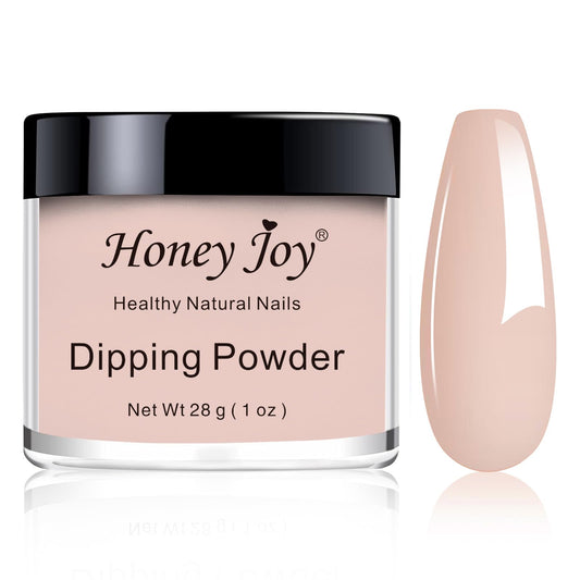 28g/Box Fine Dipping Powder Nude Color, Bare, Naked Color, Without Lamp Cure Nails Dip Powder Summer Gel Nail Color Powder Natural Dry, Even & Smooth Finishing (no.8)