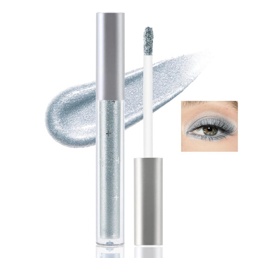Boobeen Liquid Glitter Eyeshadow, Pigmented Eye Highlighter for Shimmer Eye Makeup, Long Lasting Eye Shadow for Women