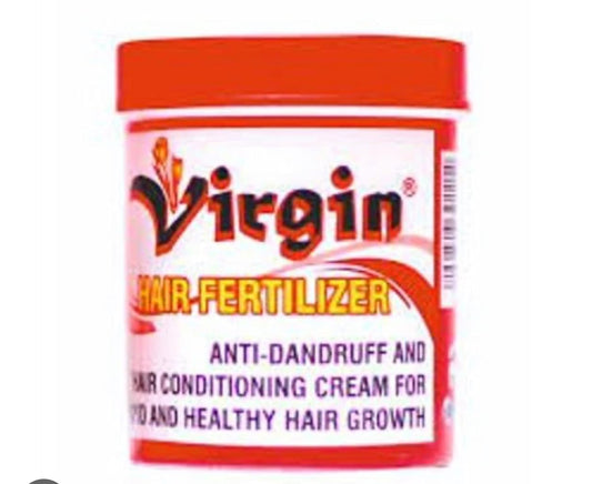 Virgin Hair Fertilizer Jar 200g Anti Dandruff And Conditioning Cream For Rapid And Healthy Hair Growth
